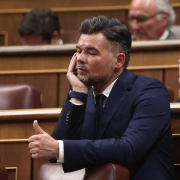 Rufián lamenta que Catalunya y Euskadi no tengan selecciones por falta de "apoyo popular": "Cabreados e insultándoles no llegarán"