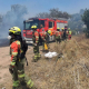 Un muerto y cinco heridos en el incendio en un barranco de Manises (Valencia)