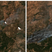 El antes y el después de los incendios de Madrid y Ávila, visto desde el satélite