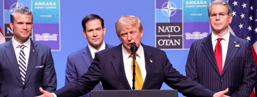Trump afirma que EEUU "probablemente tome el control del estrecho de Ormuz" y cobre por "ser el ángel guardián" del paso