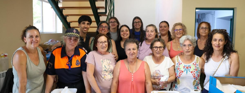 De la dana a proteger del fuego a los vecinos: las 'voluntarias de la guarda' que evacúan la sierra en Villamanta