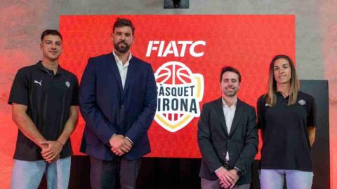 El primer equipo masculino del Bàsquet Girona pasa a competir con el nombre de FIATC Girona
