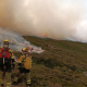 La situación de los incendios se vuelve "más favorable" tras una noche "muy positiva" en labores de extinción