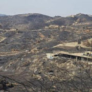 El incendio de Los Gallardos sigue activo mientras crecen las dudas sobre su gestión El incendio de Los Gallardos sigue activo mientras crecen las dudas sobre su gestión