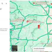 Incidencias y carreteras cortadas por incendios forestales: cómo tener la información en Google Maps y otras apps Incidencias y carreteras cortadas por incendios forestales: cómo tener la información en Google Maps y otras apps