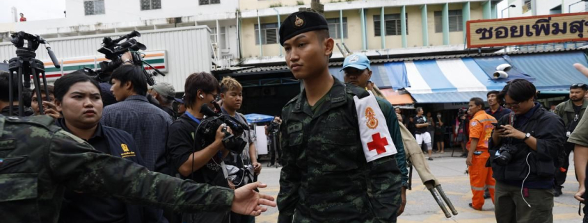 Al menos siete muertos y 15 heridos en un tiroteo en una escuela de Tailandia