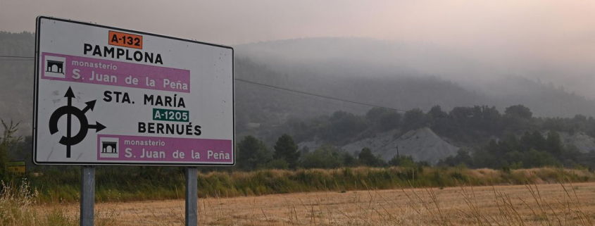 El Juez decreta prisión provisional sin fianza para el presunto autor del incendio de Las Peñas de Riglos
