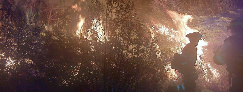 La UME y más de 200 efectivos combaten el incendio en Las Hurdes tras la evacuación de 700 vecinos