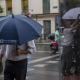 Las lluvias regresan este lunes a Madrid y provocan un notable descenso de las temperaturas