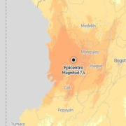 Los mapas del terremoto en Colombia: estas son las zonas más afectadas Los mapas del terremoto en Colombia: estas son las zonas más afectadas