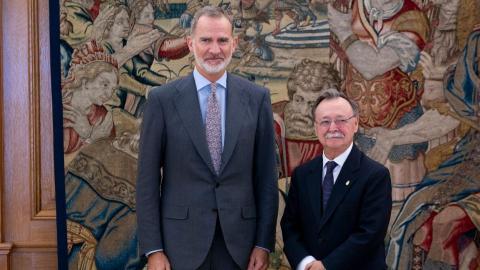 Felipe VI recibirá este jueves al presidente de Ceuta en el Palacio de Marivent