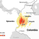 Los mapas que ayudan a entender el terremoto en Colombia