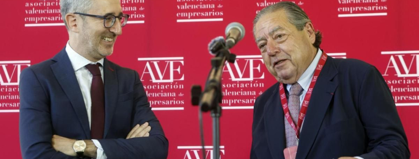 Los grandes empresarios valencianos reclaman al Consell de Pérez Llorca que apoye la nueva financiación propuesta por el Gobierno