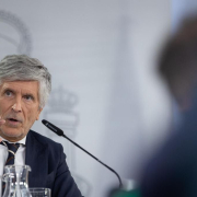 Marlaska pregunta al director de la Policía por el supuesto informe que atribuía a fuerzas marroquíes la entrada de migrantes en Ceuta Marlaska pregunta al director de la Policía por el supuesto informe que atribuía a fuerzas marroquíes la entrada de migrantes en Ceuta