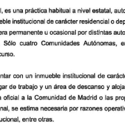 La memoria del Gobierno de Ayuso sobre el ático no menciona las obras y dice que necesitaban un inmueble "residencial" La memoria del Gobierno de Ayuso sobre el ático no menciona las obras y dice que necesitaban un inmueble "residencial"