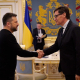 Illa se reúne con Zelenski en Kiev y le traslada la "solidaridad" de Catalunya con la "resiliencia" del pueblo ucraniano