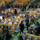 La Asamblea General de la ONU se vacía ante el discurso de Netanyahu, quien patalea: "Son cobardes morales"