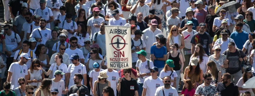 La Audiencia Nacional frena cautelarmente el referéndum del preacuerdo en Airbus tras pedirlo CGT
