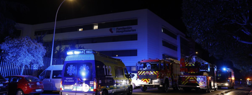 Al menos un muerto y 18 heridos en el incendio de una residencia de Pamplona