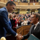 Sánchez y Feijóo escenifican en Cataluña la primera prueba de la carrera electoral