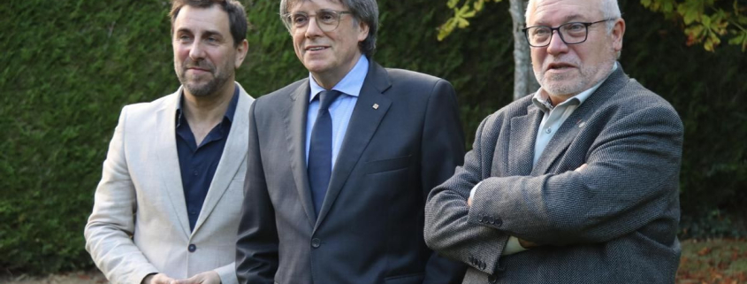 El exconseller Lluís Puig vuelve a Catalunya tras nueve años en Bélgica