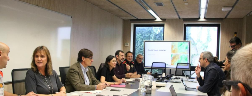 Protección Civil pide limitar la movilidad en siete comarcas catalanas en previsión de lluvias intensas