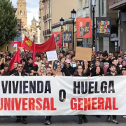 UGT y CCOO acuerdan convocar una huelga general en otoño en apoyo al Sindicato de Inquilinas