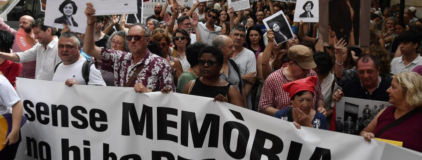 Las entidades memorialistas rompen con el Govern balear del PP por "ignorar" a las víctimas del franquismo