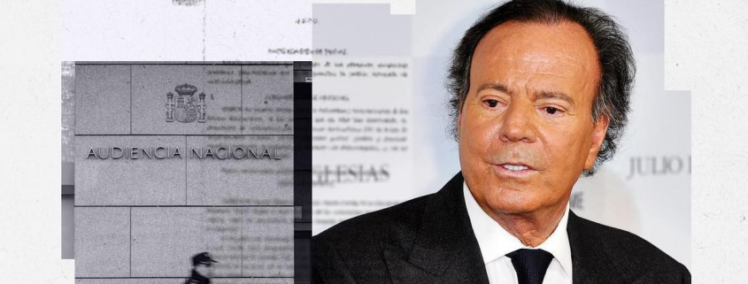 La Fiscalía rectifica y avala ante el juez que la Audiencia Nacional es competente para investigar la querella contra Julio Iglesias