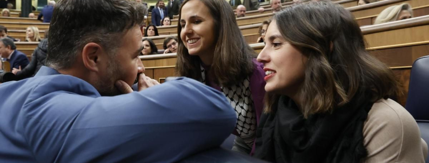 El éxito de Irene Montero y Gabriel Rufián