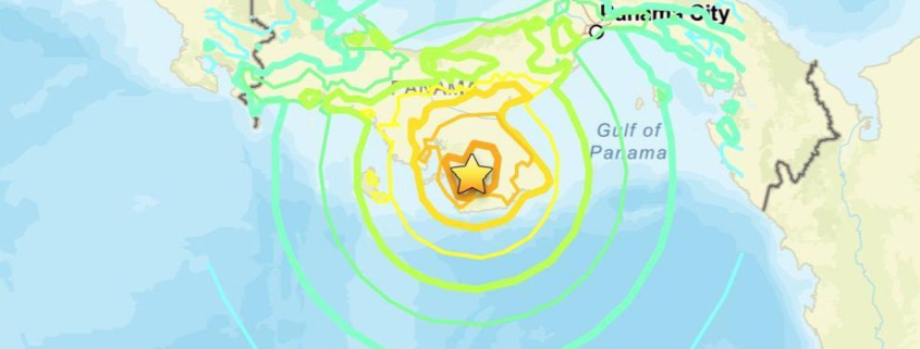 Un terremoto de magnitud 7,6 sacude Panamá
