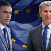 Sánchez y Feijóo arrastran su campaña electoral a Bruselas en una jornada clave para Europa Sánchez y Feijóo arrastran su campaña electoral a Bruselas en una jornada clave para Europa