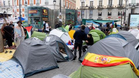 Sindicato Reformista de Policías: "Si pudiéramos, estaríamos acampados en Sol"