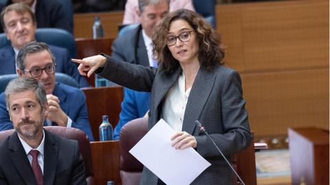 Ayuso sitúa a Sánchez como "un dictador" y lo compara con Nerón mientras asegura que la izquierda "quiere quemar las calles"