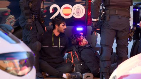 JUPOL defiende la represión policial contra estudiantes y profesores pese a la brutalidad de las imágenes