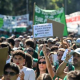 El profesorado de la escuela púbica rodea la Consejería de Educación en Madrid en su segundo día de huelga indefinida