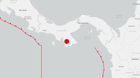 Un terremoto de magnitud 7,6 sacude el centro-sur de Panamá y activa la alerta de tsunami